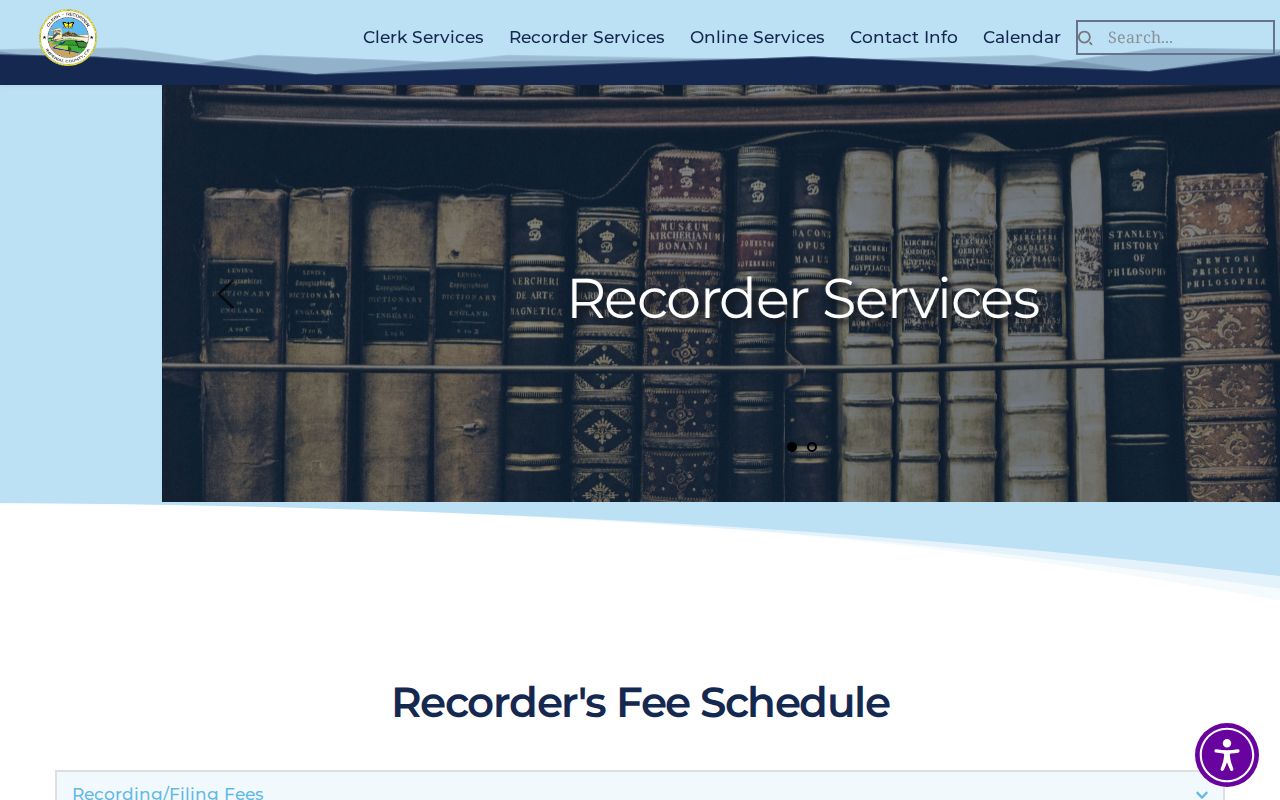 El Centro previous residents recorder services