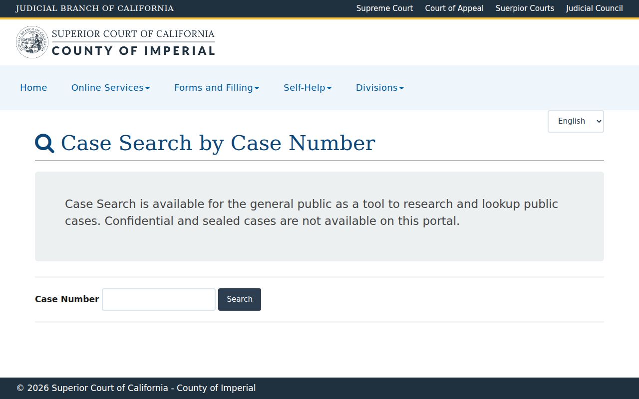 El Centro resident lookup Imperial Court case detail